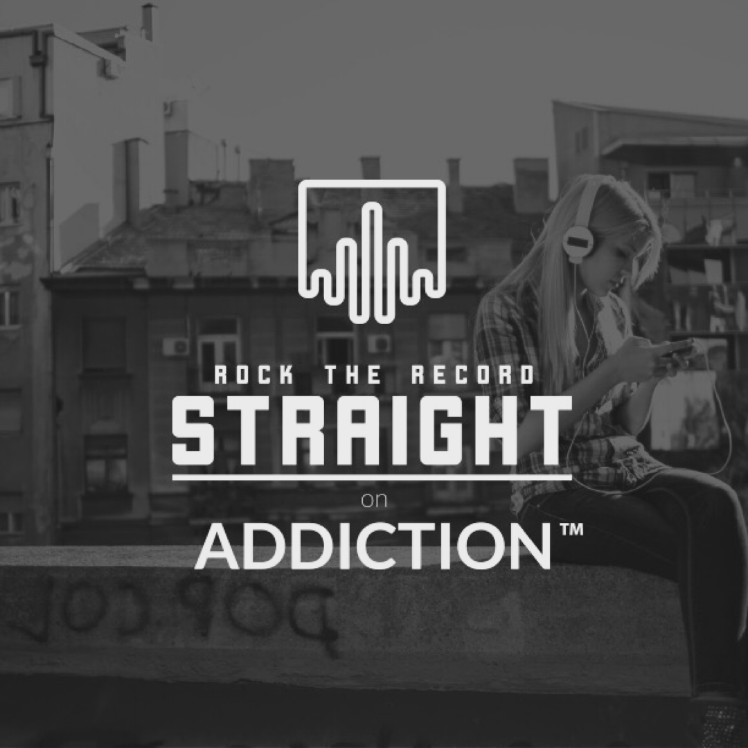Rock the Record Straight on Addiction Black and White
